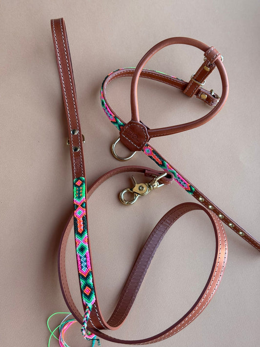 Mexican Set Harness + Leash